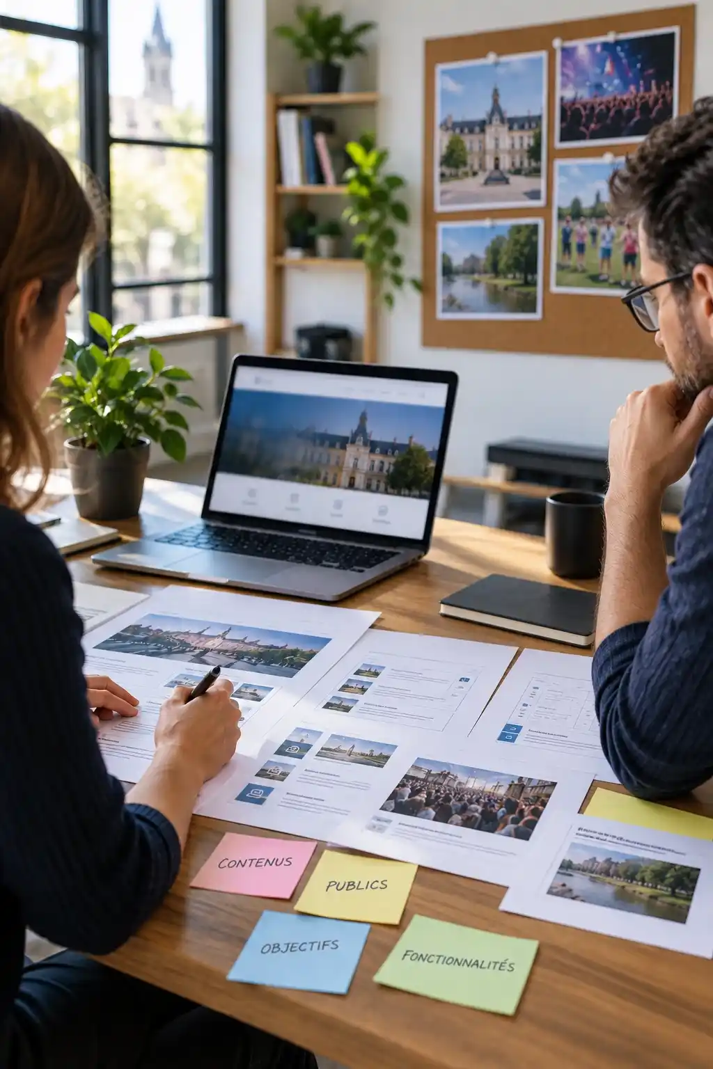Conception graphique d'une interface de site internet